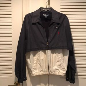 Polo jacket.